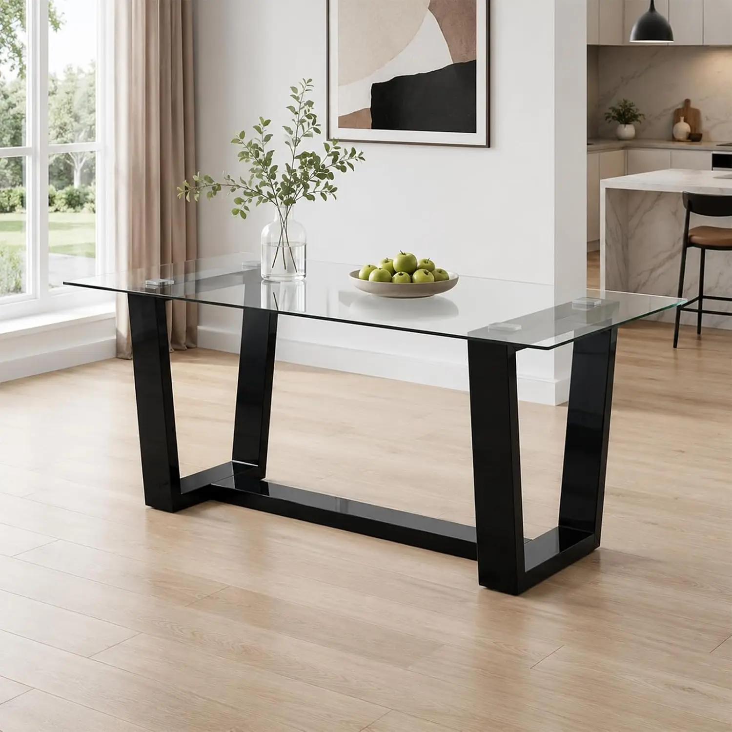 Glass Dining Table 63