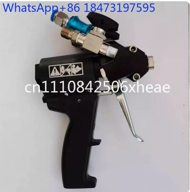 P2 Smart PU Foam Spray Gun with Digital Control, Professional Polyurethane Insulation Coating Tool for Construction