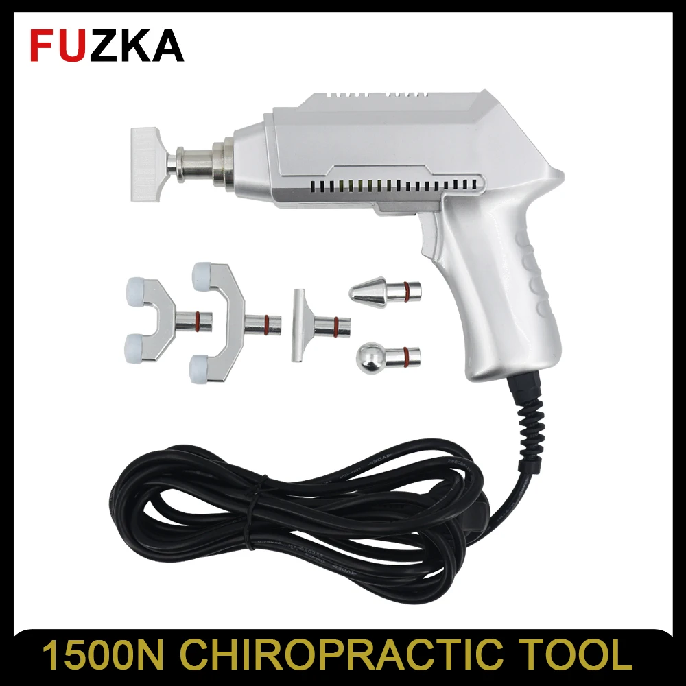 

1500N Electric Chiropractic Adjusting Tools Activation Adjustable Intensity Therapy Spine Correction Body Relax Massage Gun