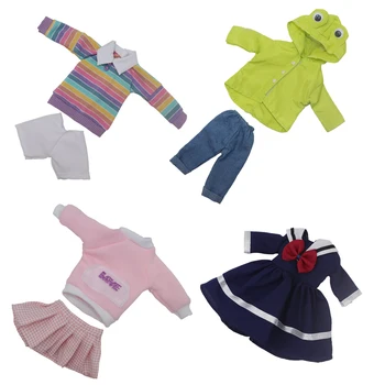 Kleidung Für Puppen 30cm Mit Hut Für 1/6 12 Zoll Bjd Puppe Kleidung Schuluniform Damen Kleid Cosplay Mädchen sommer Shorts Röcke
