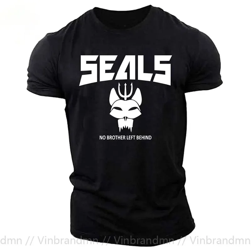 New Arrivals Naval Seals Bravo Team DEVGRU Special Forces Elite Soldiers Men T-Shirt Casual Organic Cotton Military Army TShirt