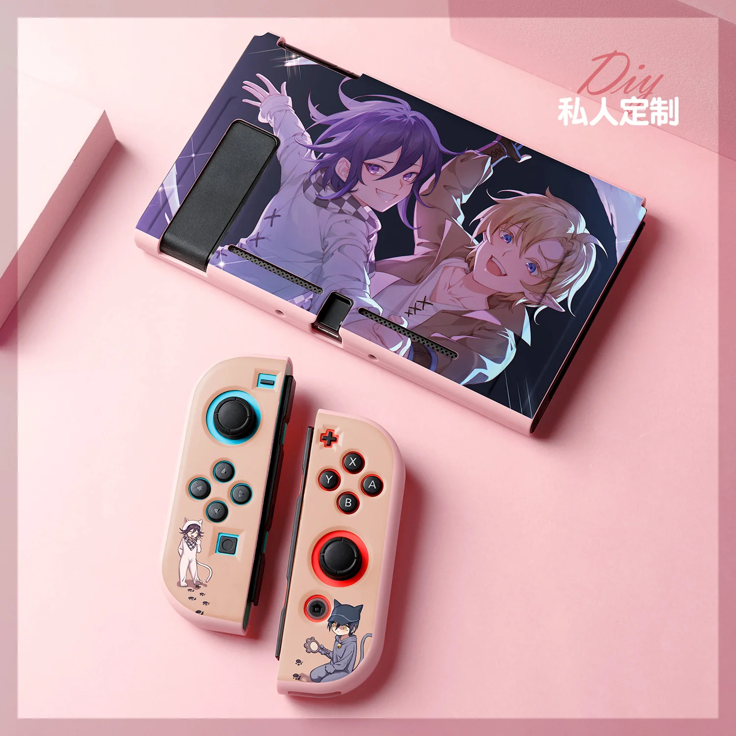 Good Friend Carrying Case For Nintendo Switch/Oled/Lite Decorative Anti-fall Anti-slid TPU Cover Customized Pattern