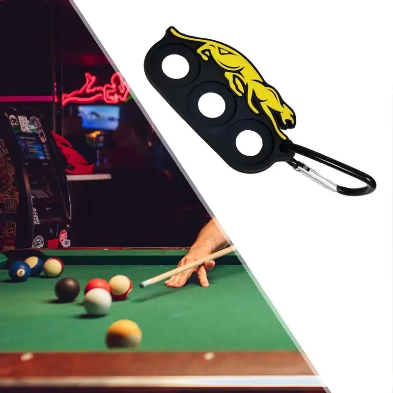 Universal Pool Cue Joint Protector Holder Portable Storage Clamp Accessory for Professional Billiard Cue Maintenance