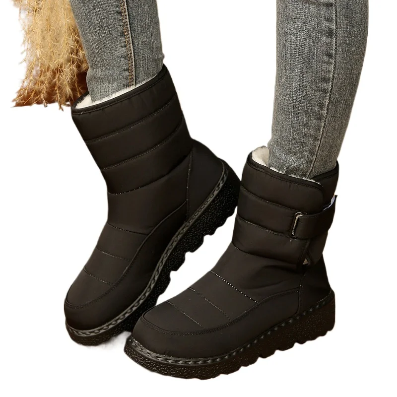 2026 Botas de Mujer, zapatos ligeros de invierno, botines impermeables para Mujer, Botas de nieve antideslizantes, calzado femenino, Botas de Mujer
