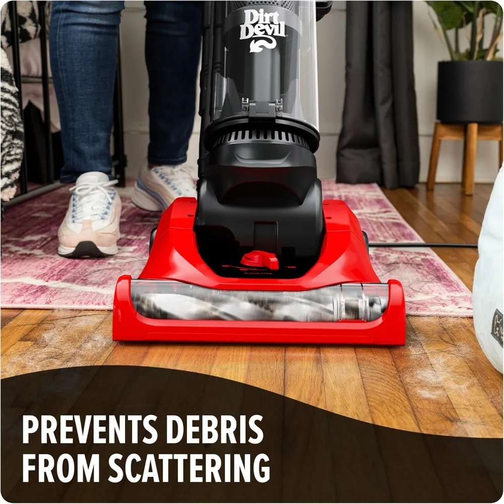 Multi-Surface+ Upright Bagless Vacuum Cleaner for Carpet and Hard Floor, Powerful, Lightweight