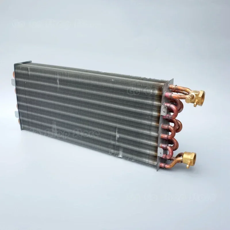 Fan Coil Radiator Water Cooled Air Conditioner Surface Cooler Copper Tube Heat Exchange Core Aluminum Foil Fin Condenser