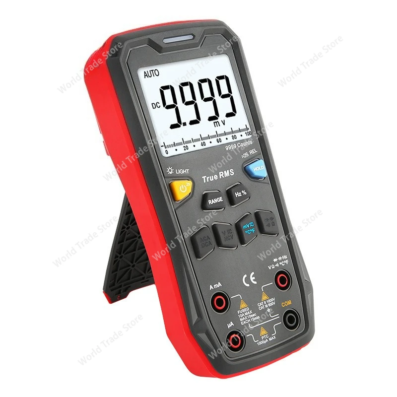 

UT60S push-button multimeter, fully automatic digital multi-functional anti-burning maintenance voltmeter and ammeter
