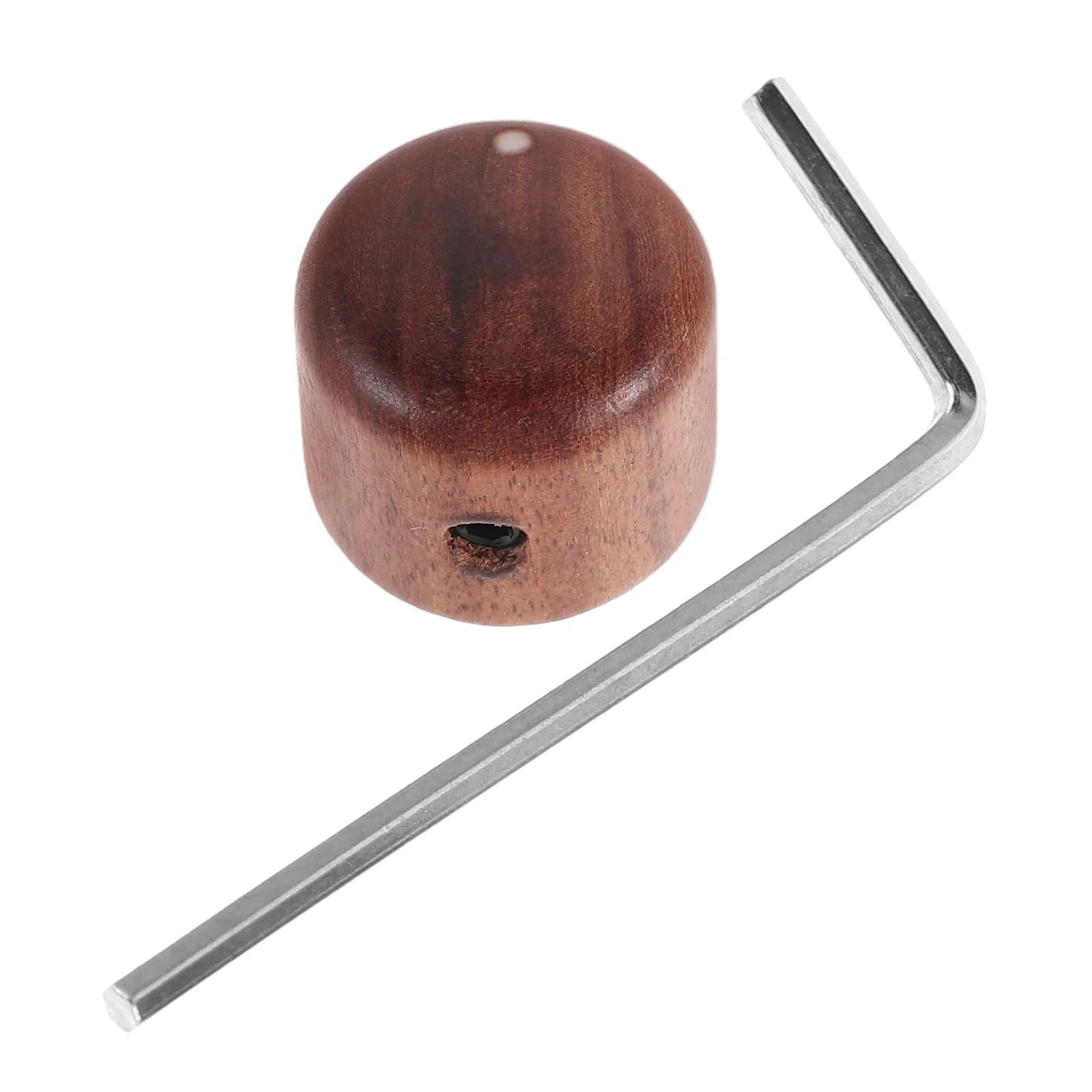

Guitar Volume Tone Knobs Wood Potentiometer Caps Electric Acoustic Parts Accessories Rosewood Finish Precision Control