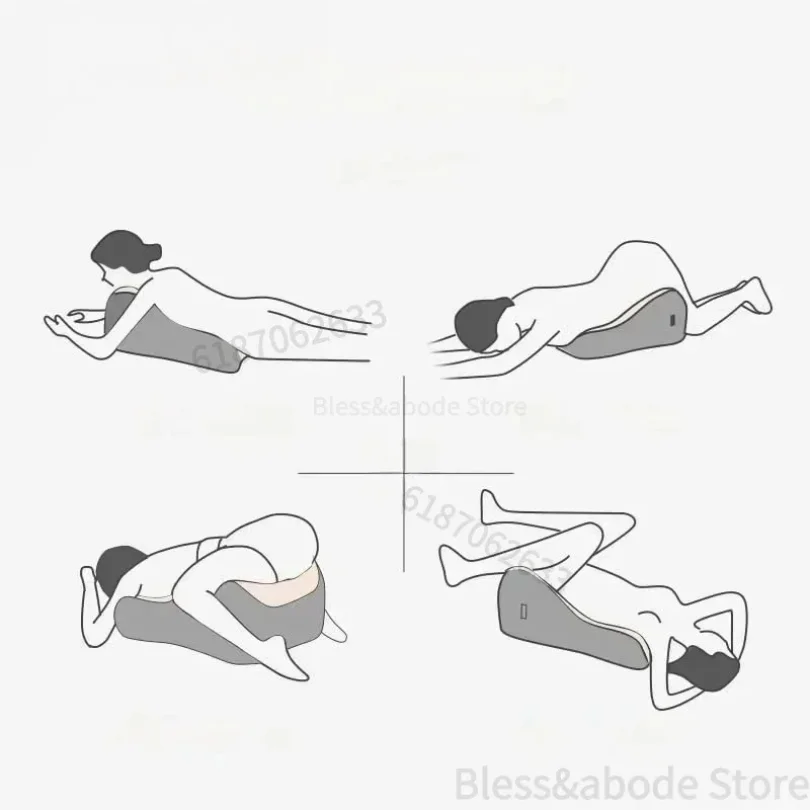 

Ergonomic adult waist pillow cushion couples walk room assist lift hip pillow cushion abdomen pillow car waist pillow