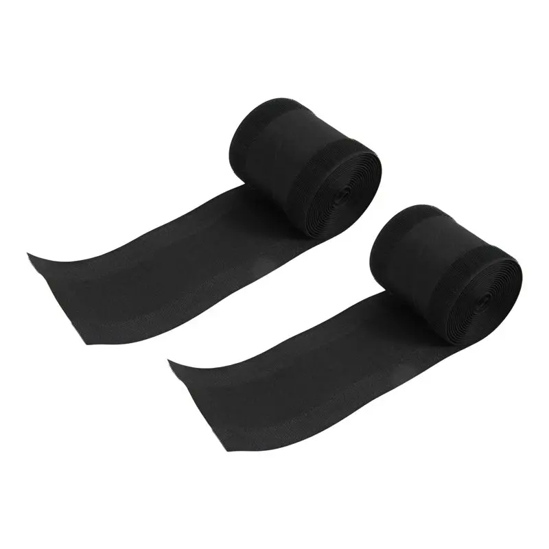 Stylish-2X Cable Grip Floor Cable Cover Cords Cable Protector Cable Management Only For Commercial Office Carpet (Black,10 Feet)