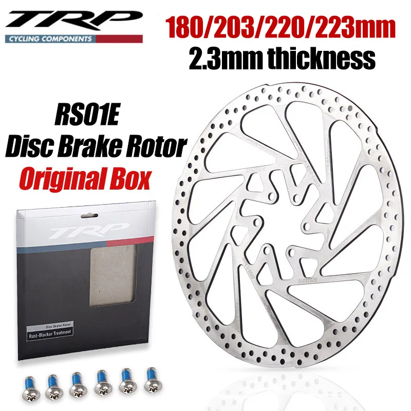 TRP New Brake disc rotor RS01E 180 203 220 223mm for 2.3mm thickness TRP brakes DH MTB Bikes