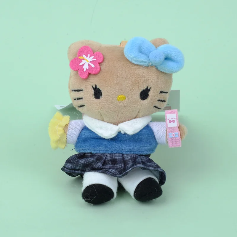 Kawaii Sanrio Anime Hobby Hello Kitty Co-Branded Series Cartoon Plush Keychain Bag Wiszący prezent urodzinowy