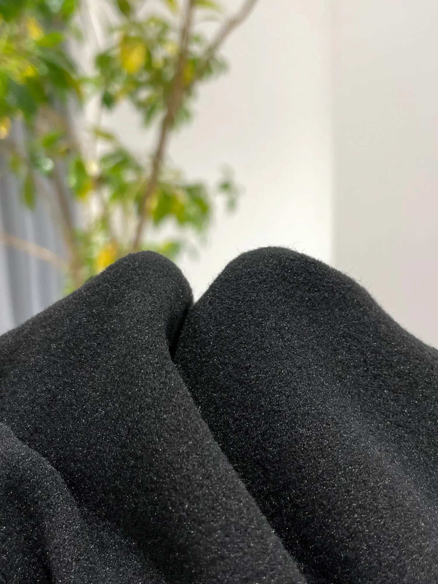 Spodnie z elastyczną gumką w pasie, ocieplane na zimę, codzienne, z wysokim stanem, proste nogawki, lekko rozszerzane, damskie, wysokiej jakości włókno poliestrowe.