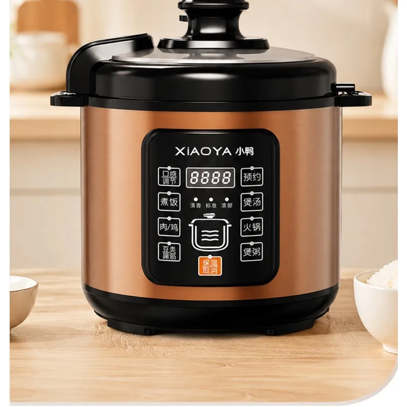Five Liter Smart Electric Pressure Cooker Automatic Multi Menu Rice Soup Stew Household Large Capacity Pressure Cooker