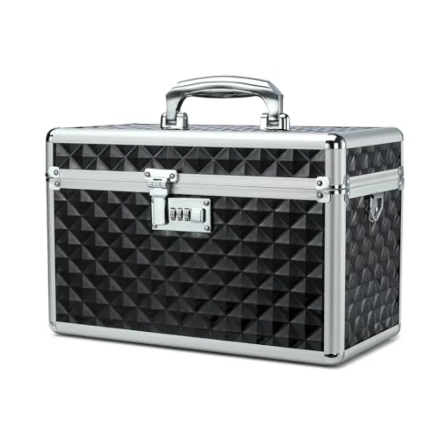 

Ящик для хранения с кодовым замком, запираемый контейнер для медикаментов, пустой аптечный ящик, ящик для хранения с защитным замком, многофункциональный запираемый ящик