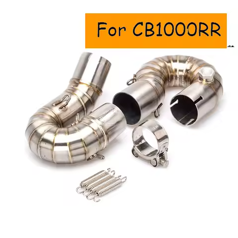 For Honda CBR1000RRMotorcycle Exhaust Muffler Middle Link Pipe exhaust CBR 1000RR 2008 2009 2010 2011 2012 to 2016 Slip-on