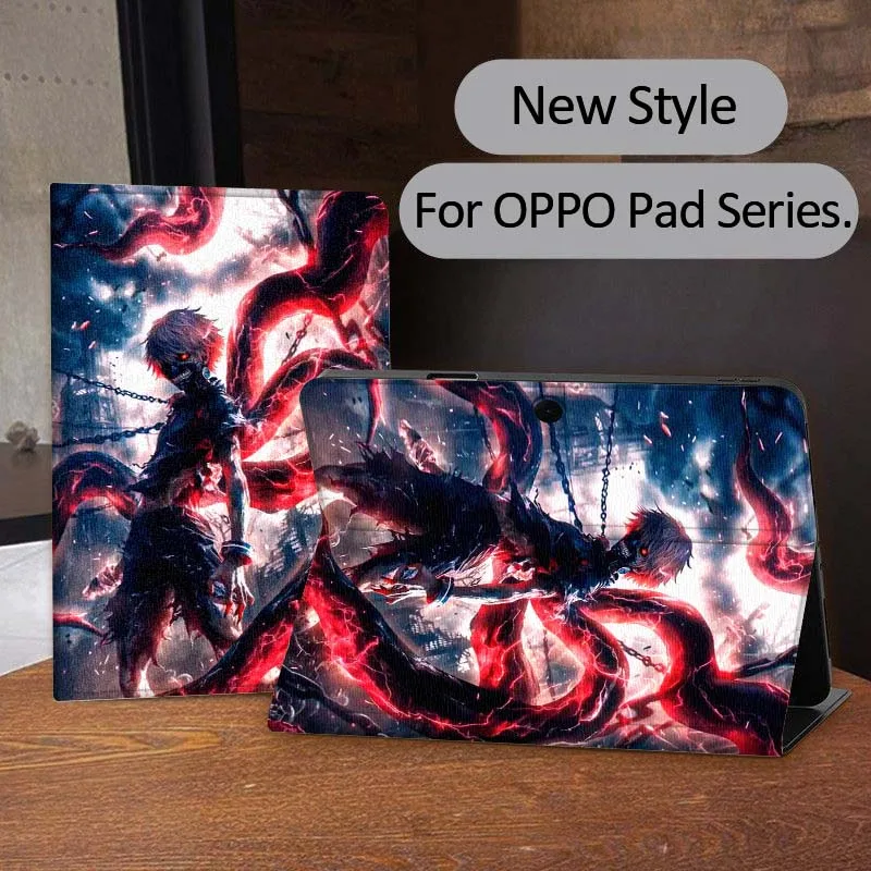 

Tokyo Ghoul Anime Cool Tablet Case For OPPO Pad 2 3 4 11 SE X Air 2 Neo Pro 12.1 10.36 11 11.4 13.2 Inch