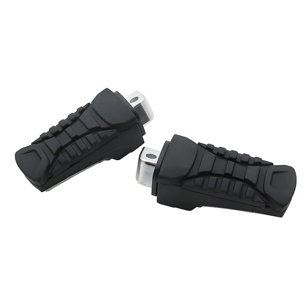 Anti-Slip Rubber Rear Foot Pedal Cover, Rear Footpeg Base Plate Parts for BMW GS & XR Series 2014-2023
