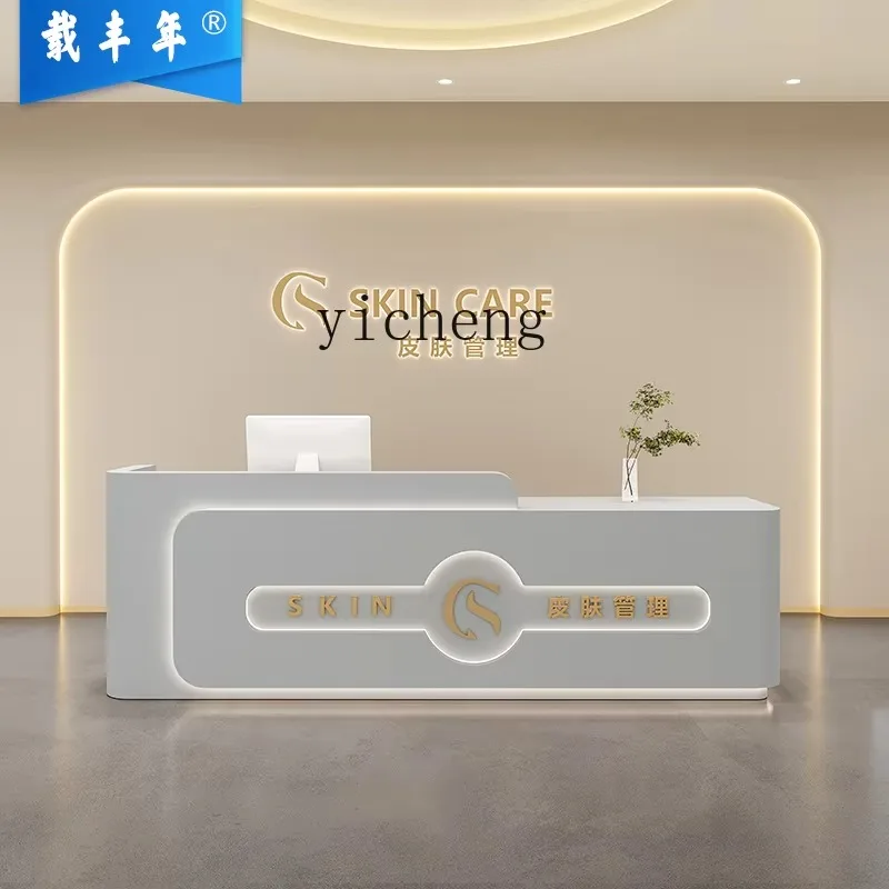 Hospital Checkout Page Bar Baking Paint Simple Hairdresser Clothing Store Company Reception DeskD26