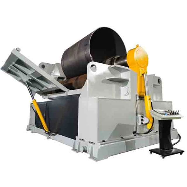Four Roll Bending Machine 4 Roller Hydraulic Steel Bender Customized 20mm 3000mm For Petrochemical Large Diameter Storage Tank