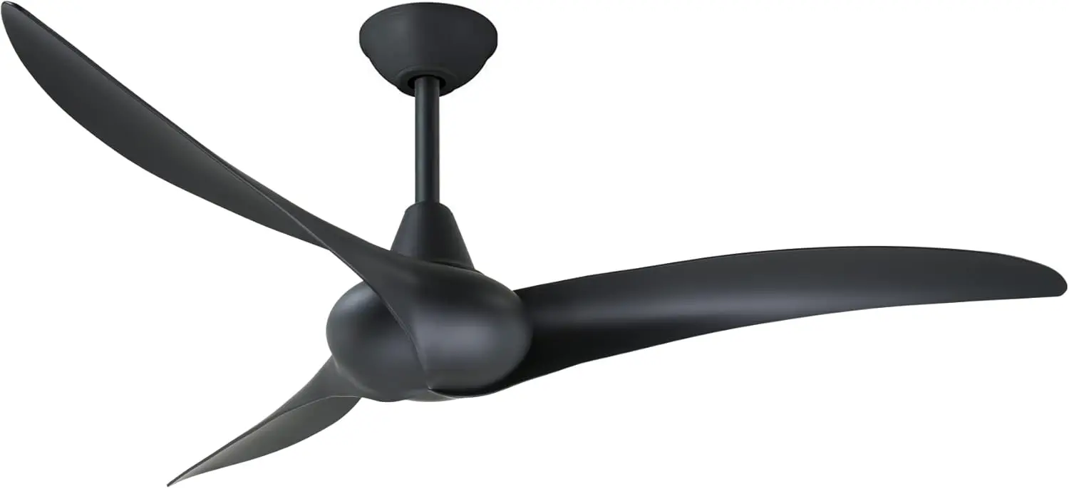 

MINKA-AIRE F843-CL Wave 52 Inch 3 Blade Ceiling Fan in Coal Finish