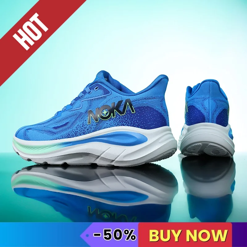 

Sports Running Shoes Men Marathon Sneakers Soft Breathable Comfortable Mens Athletic Nonskid Leisure Sneakers Tenis Air Cushion