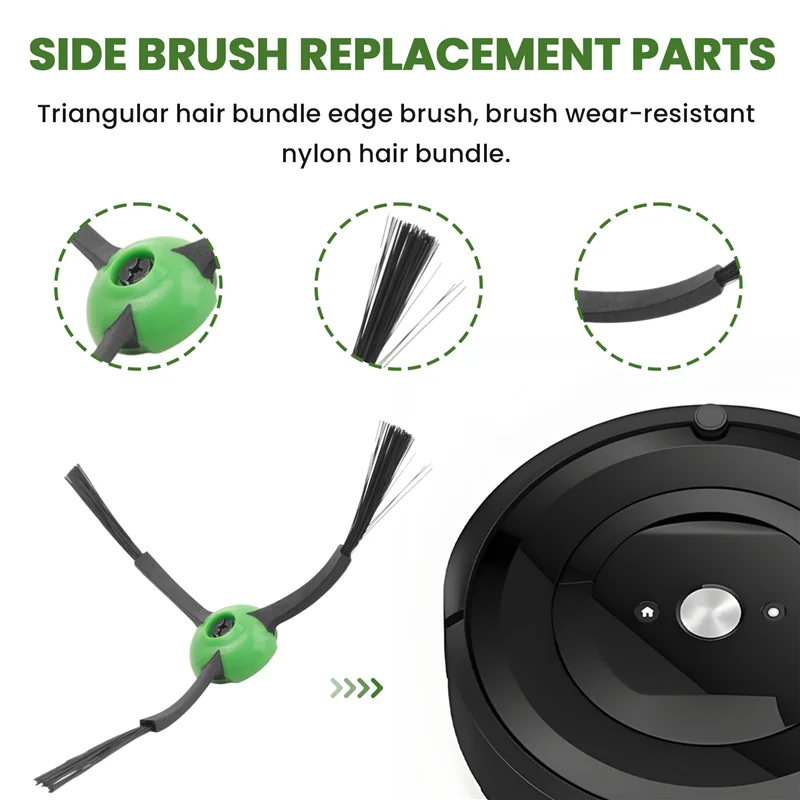 

ABCL Side Brush Motor For Roomba 500 600 700 800 900 I & E & J Series I3 I7 E5 E6 E7 530 560 570 620 960 980 Vacuum Cleaners