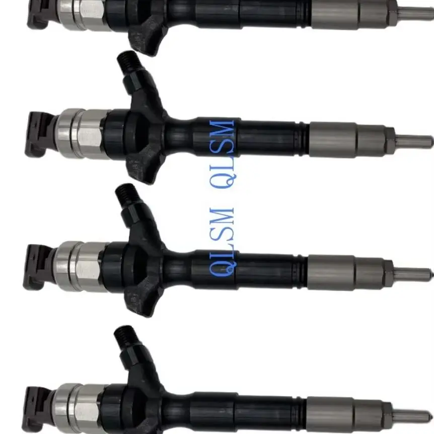 

4X 295050-0740 Diesel Fuel Injector ASSY 23670-30420 Injector Nozzle for Toyota Hiace-