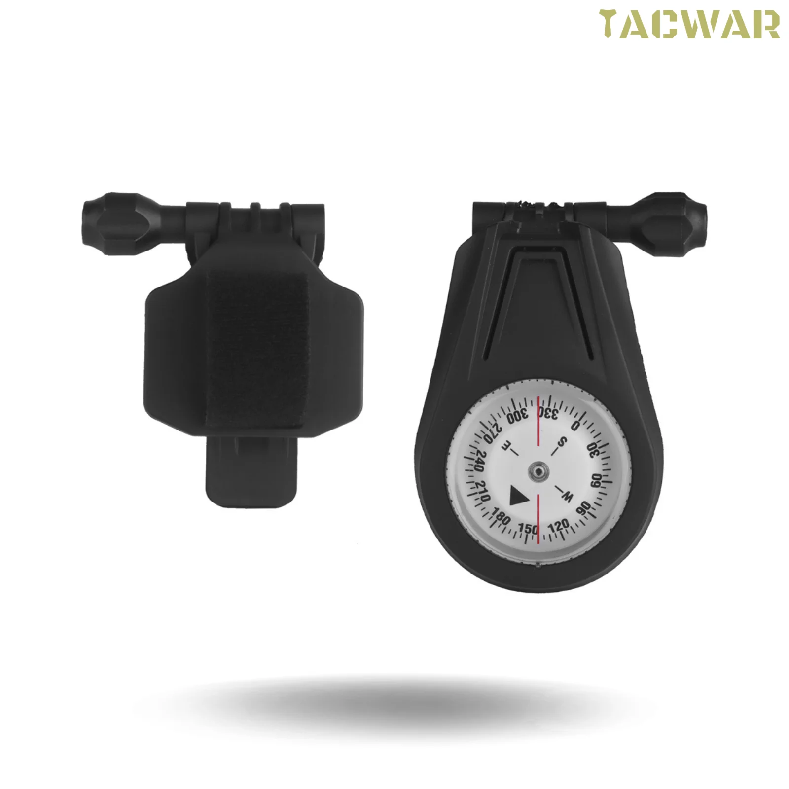 Tactical Compass and GPS Panel for Folding Navigation Board MOLLE Phone Holder Airsoft Hunting Vest Plate Carrier
