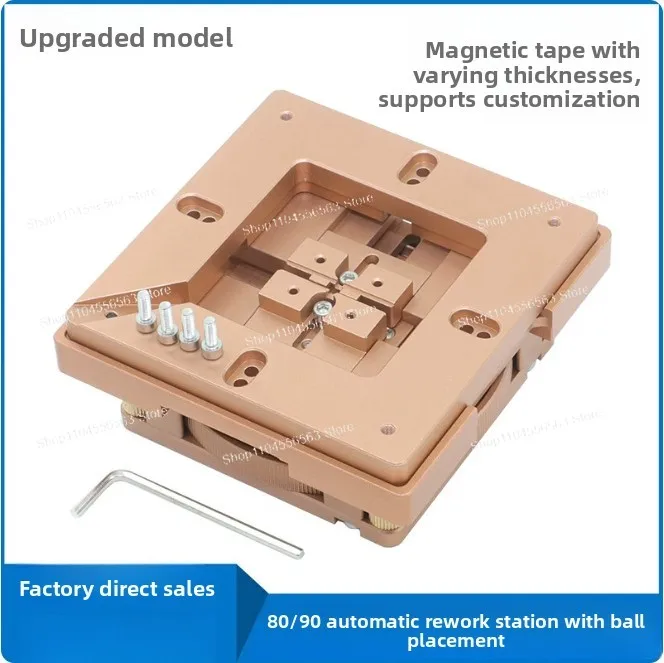 80/90 Universal Quick Positioning BGA Reballing Station, Soldering Jig Kit for Phone PCB Chip Repair, Heavy Duty