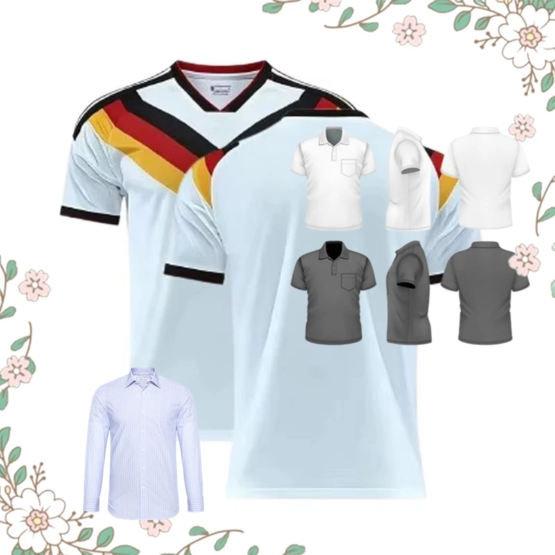 

26 27 New Germany Adult Jersey 2026 2027 Germany Children's Jersey Decorative painting