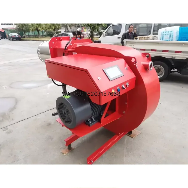Wmwmnu for Two Double Stage Vertical Natural Circulation LPG Industrial Gas Burner with Steam Output and Automatic Control