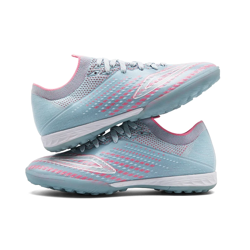 

New Trend Outdoor Men Woman Soccer Shoe Brand Anti Slip Turf Football Shoe Top Quality Wearable Outdoor Long Spike Size 36-45