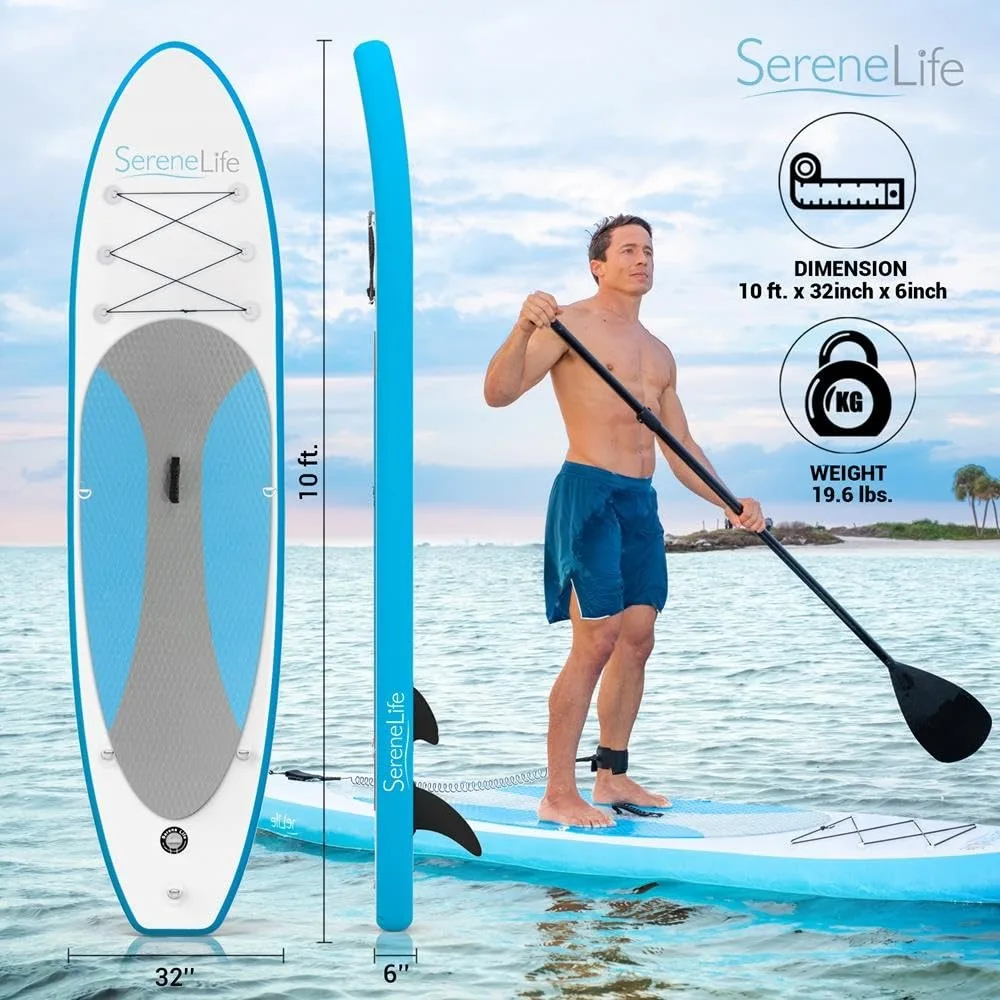 Tabla de Paddle inflable antideslizante para adultos y jóvenes, tabla de Paddle, remo acuático divertido, SUP, nuevo