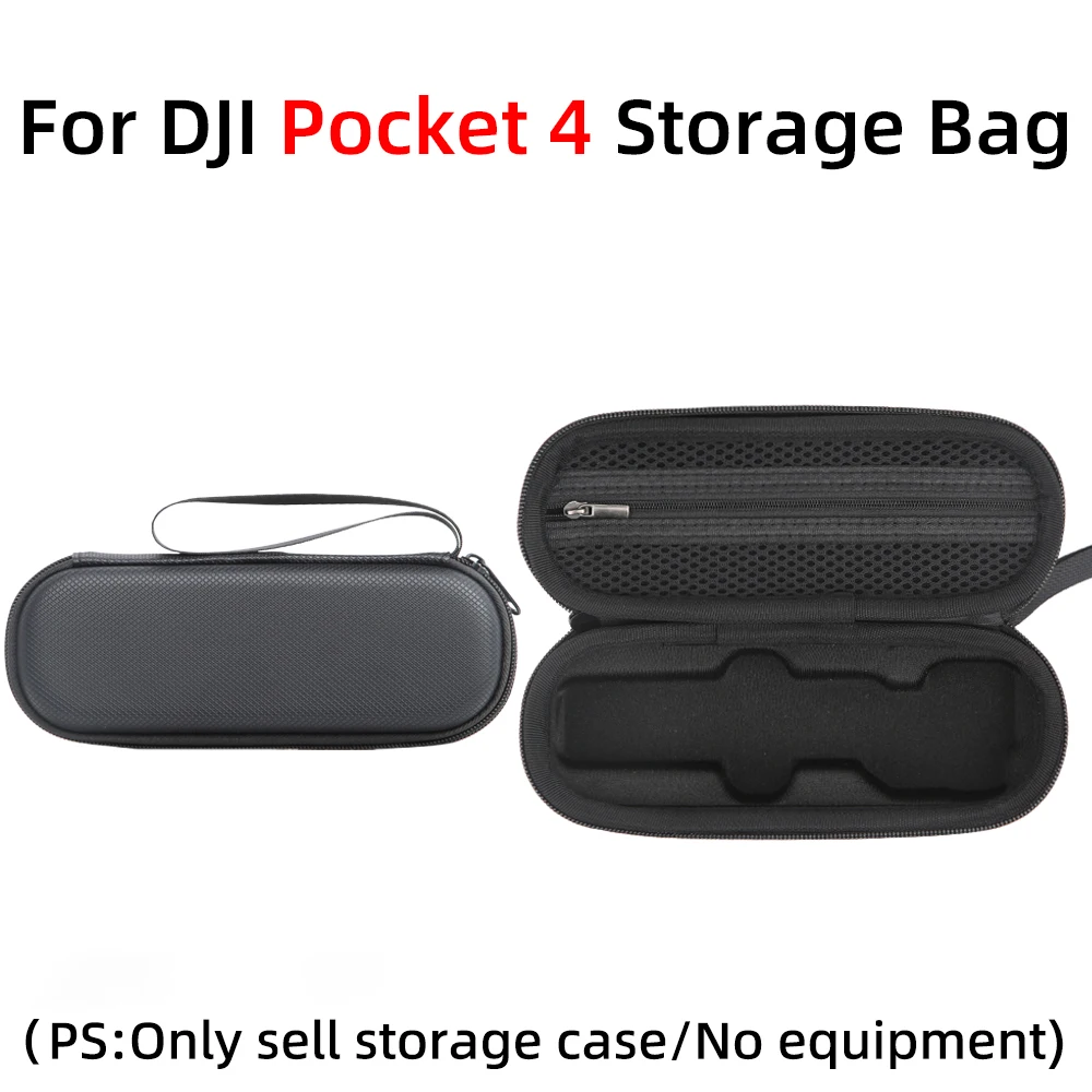 

PU Storage Case for DJI Pocket 4 Shock-Resistant and Drop-Proof Travel Case Dust-proof