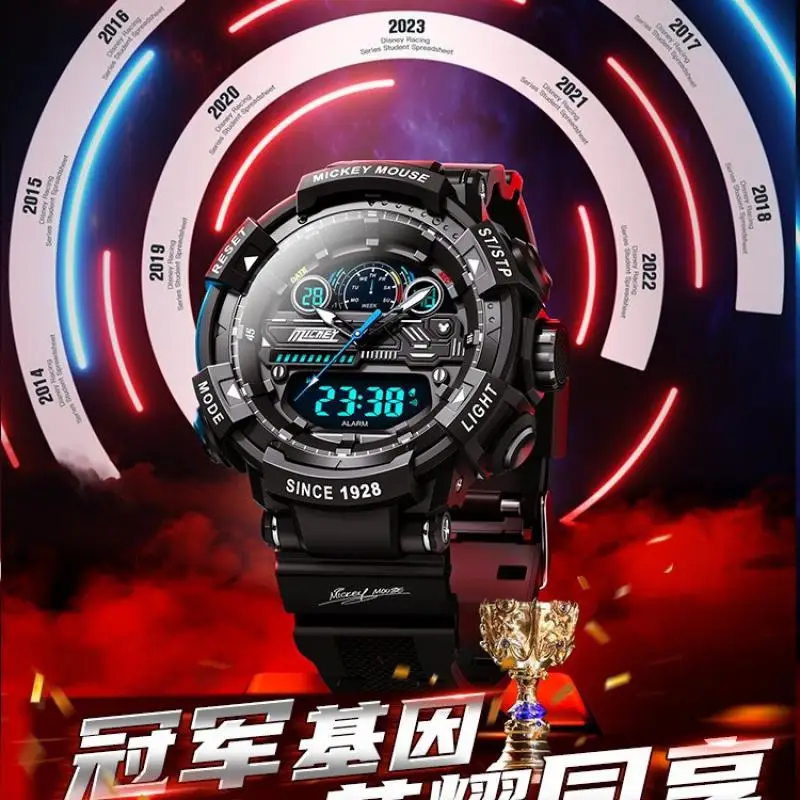 Disney For Mens Watch F1 Racing Dial Dual Display WristWatches Male Multi Function Ferrari Lamborghini Darth Repeater New Clock