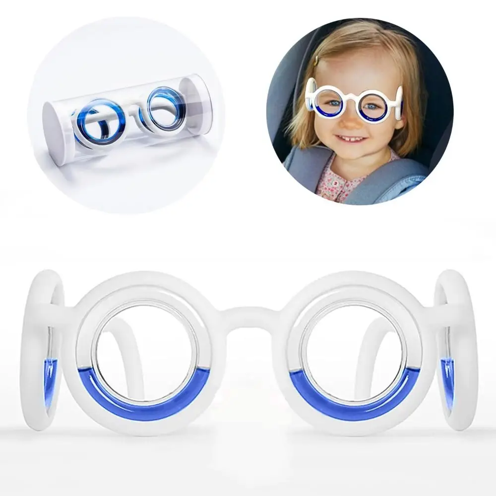 Portable Anti-Motion Sickness Eyeglass No Lens Airsickness Anti-Dizziness Eyeglass Carsickness Anti-Nausea