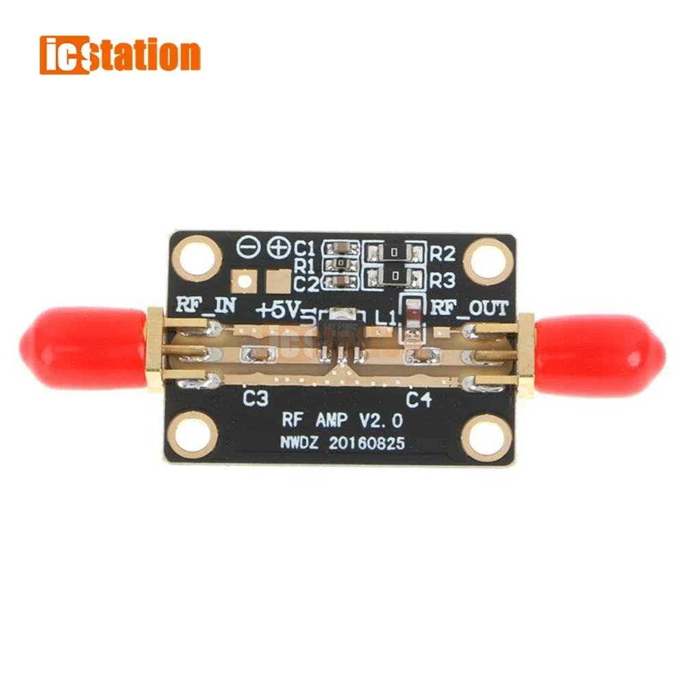 Low Noise Amplifier LNA 0.05-4GHz NF=0.6dB RF FM HF VHF / UHF Ham Radio high linearity low noise amplifier Modules