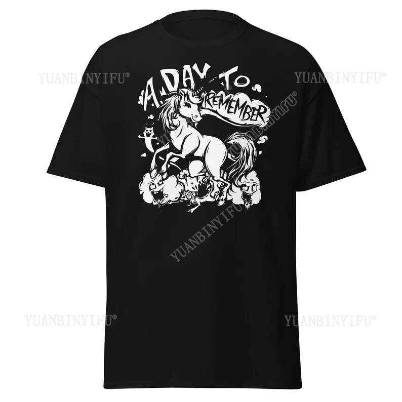 A DAY TO REMEMBER Band T-Shirt Metalcore Clothing for Post-Hardcore Fans Cotton Streetwear Tees Short Sleeve