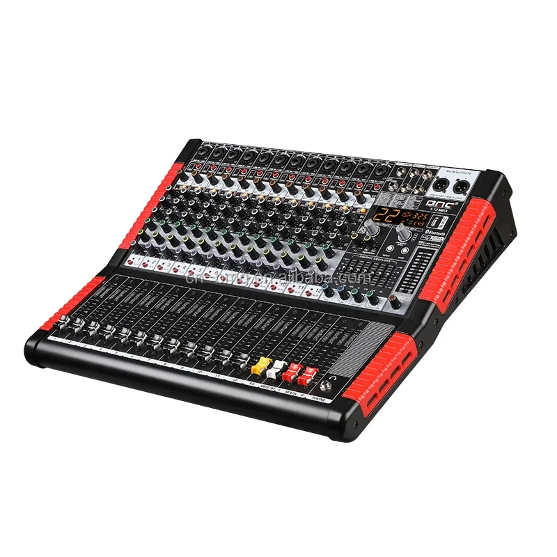 BMG 8 channel USB Blueteeth MP3 sound mixer audio mixing console with 48V phantom power for stage performance and live show