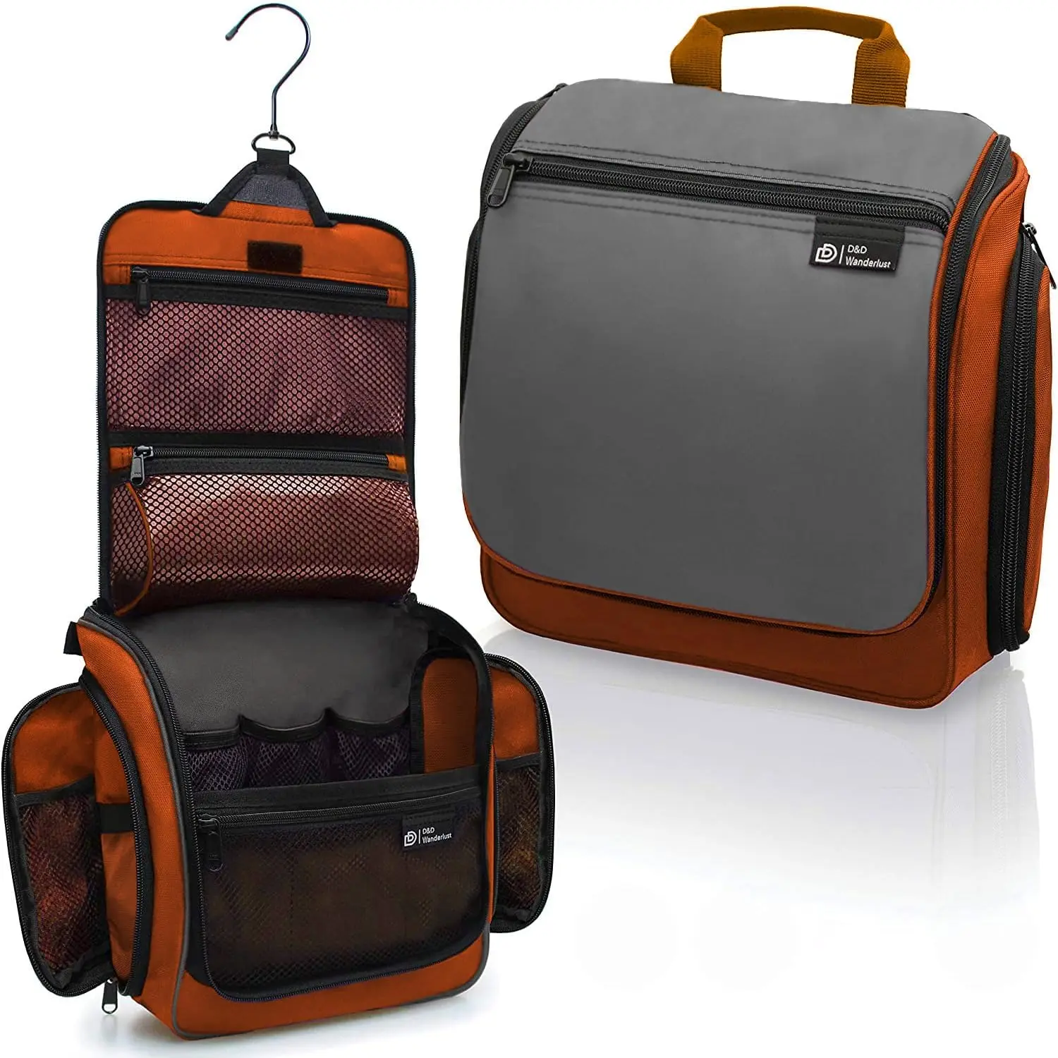 

Дорожная сумка для туалетных принадлежностей с 10 отделениями для мужчин и женщин — набор-органайзер для косметики, макияжа и туалетных принадлежностей