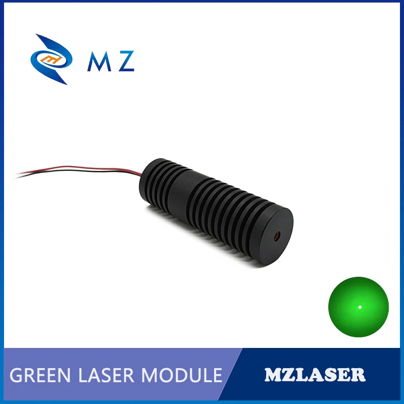 Imagem -03 - Módulo Laser de Ponto Verde D20 mm 520nm 5v 50mw 100mw Acc Drive Lente Vidro Alta Qualidade Grau Industrial