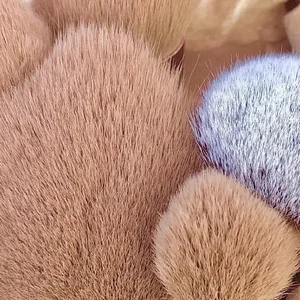 13 pçs pincéis de maquiagem conjunto sombra de olho fundação feminino escova cosmética sombra blush beleza macio compõem ferramentas saco 12 principais vendas mochila plastica infantil - №6