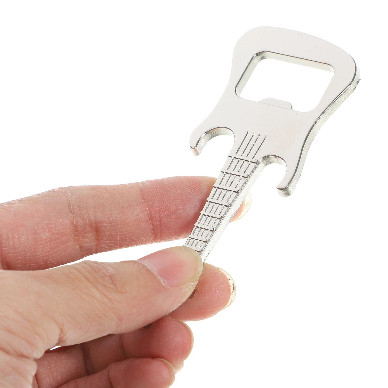 

2 Pcs Guitar Shaped Bottle Opener Sturdy Lightweight 84x34x4mm Party Tools Decorative Stainless SteelBeer Soda Manual Lid