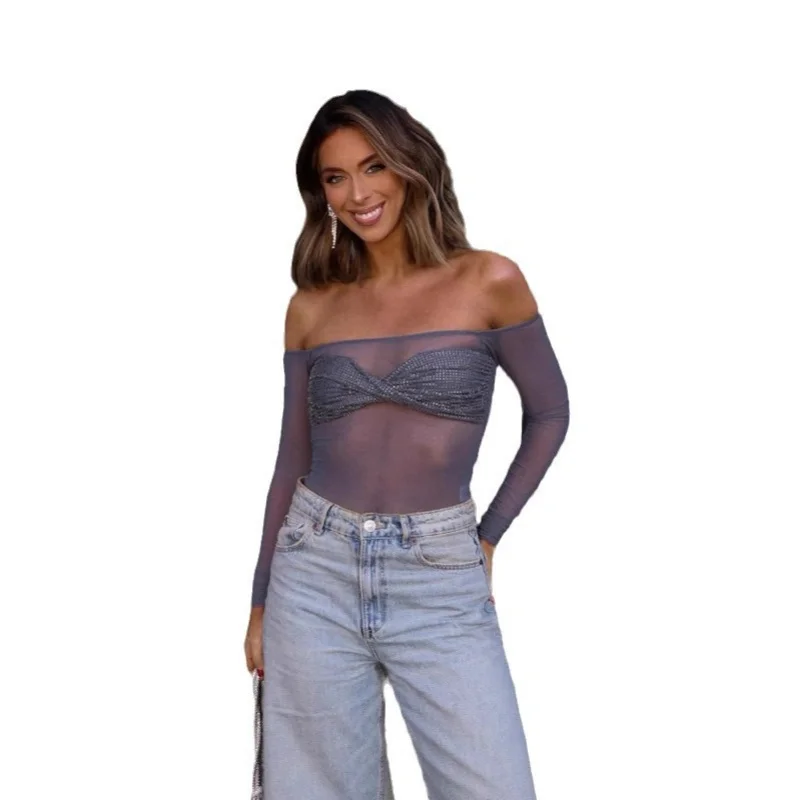 

Сексуальное выдолбленное V-Ne Slim Dr European Sle Color Long Sve Independent Station Лидер продаж See tough ort