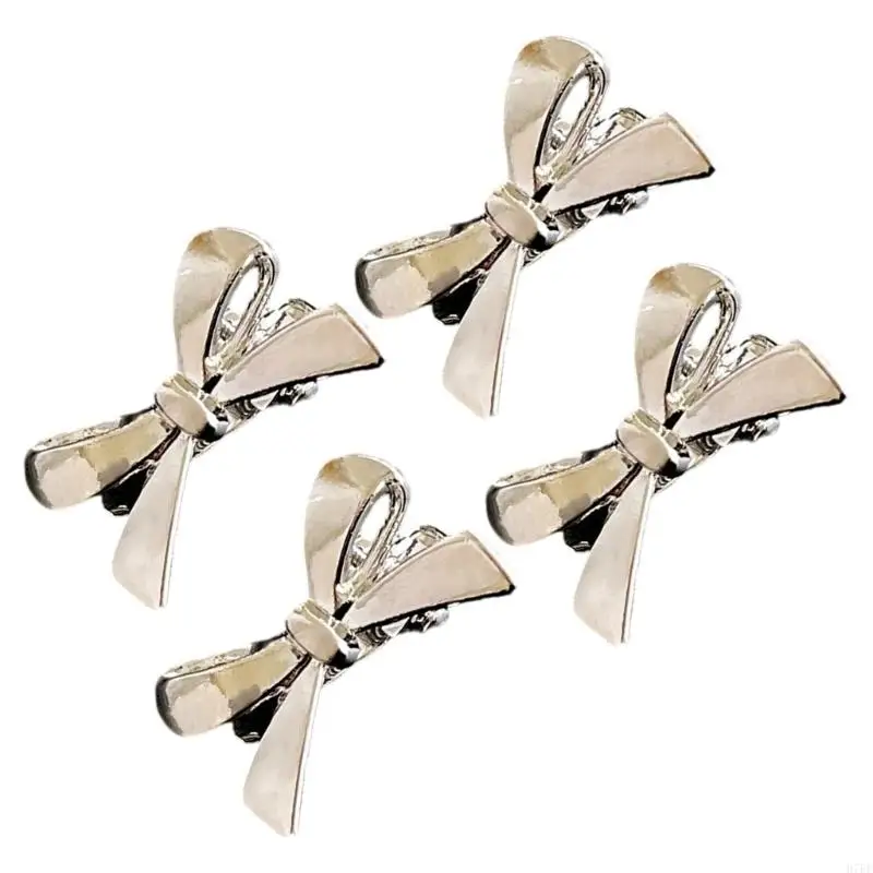 

4Pcs Lightweight Invisible Side Hair Claw Clip With Nonslip Texture Professional Styling Tool For Youthful Hairstyles H7EF