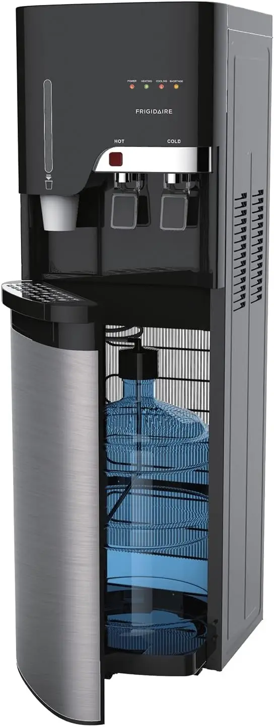 Frigidaire EFWC900 Water Cooler/Dispenser with Cup Storage -2 Temperature Settings - Bottom Loading -