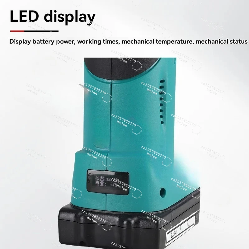 ES-300/400 Portable Cordless Hydraulic Clamp Lithium Battery Crimping Copper Aluminum Cable Terminal Crimping Range 300/400mm²