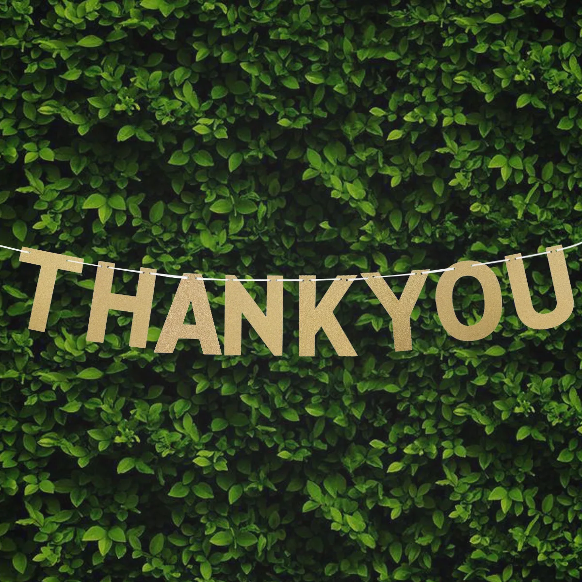 

Letter Lace Pennant Banner Thank You Wedding Custom Birthday Party Decorations Top Class Paper Lightweight String Wall Table