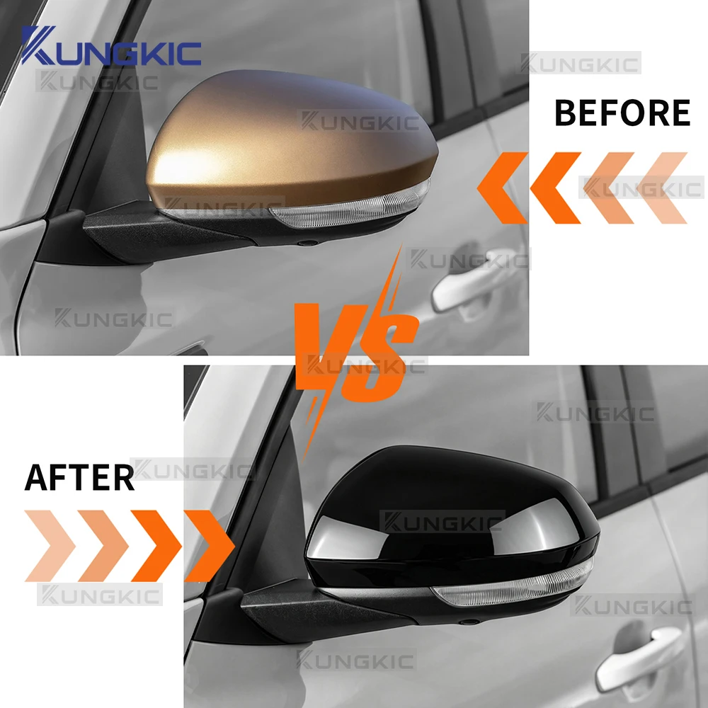 For Dacia Duster Bigster Jogger/Sandero 2018-2023 2024 2025 2026 2027 ABS Car Rearview Side Mirror Cover Wing Cap Cover Trim